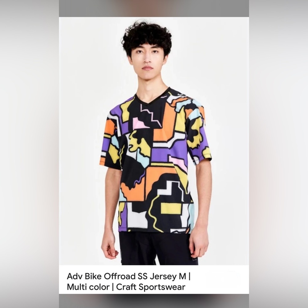 Craft Men's cycling jersey tee M